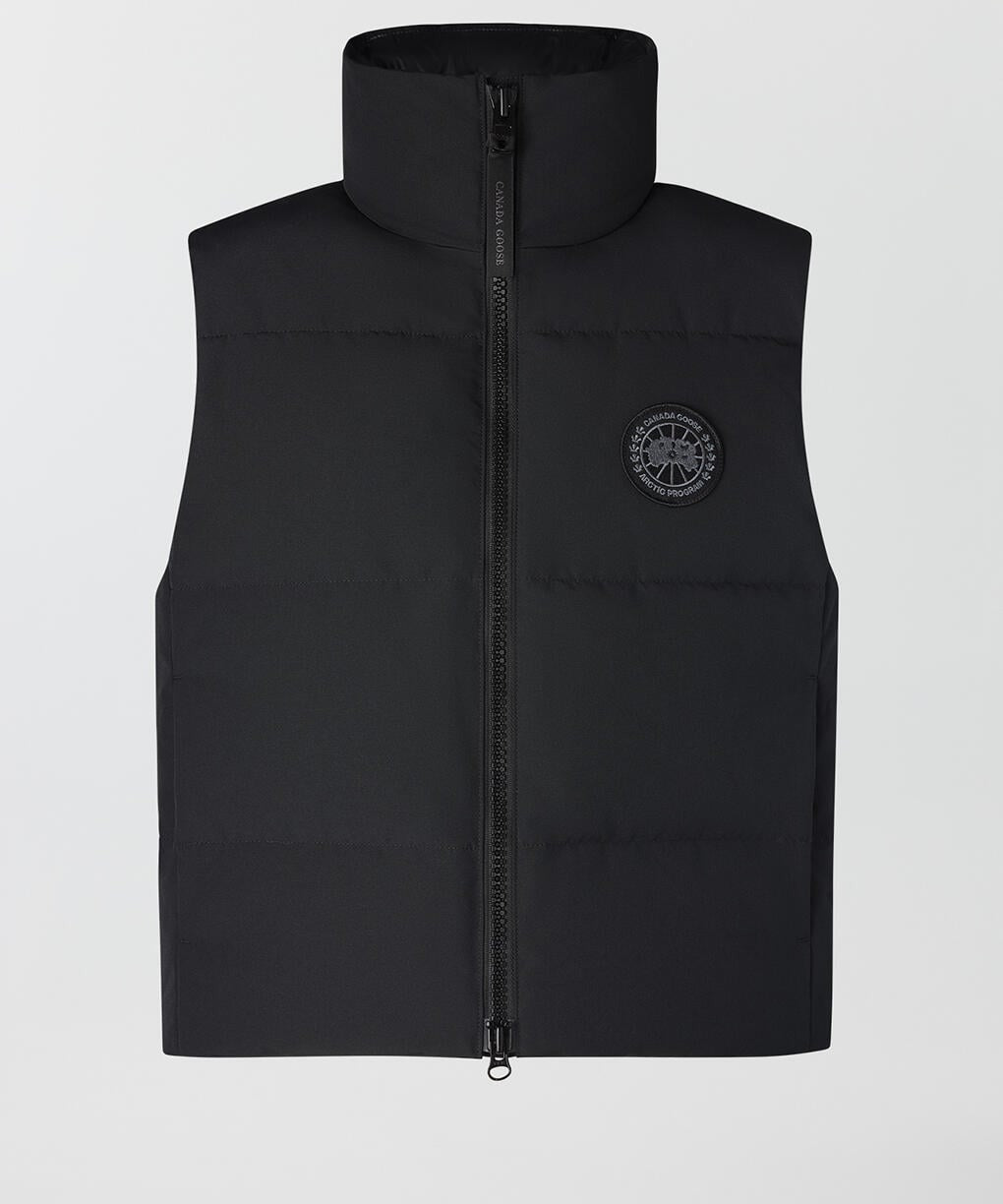 Grandview Cropped Vest - Black Label