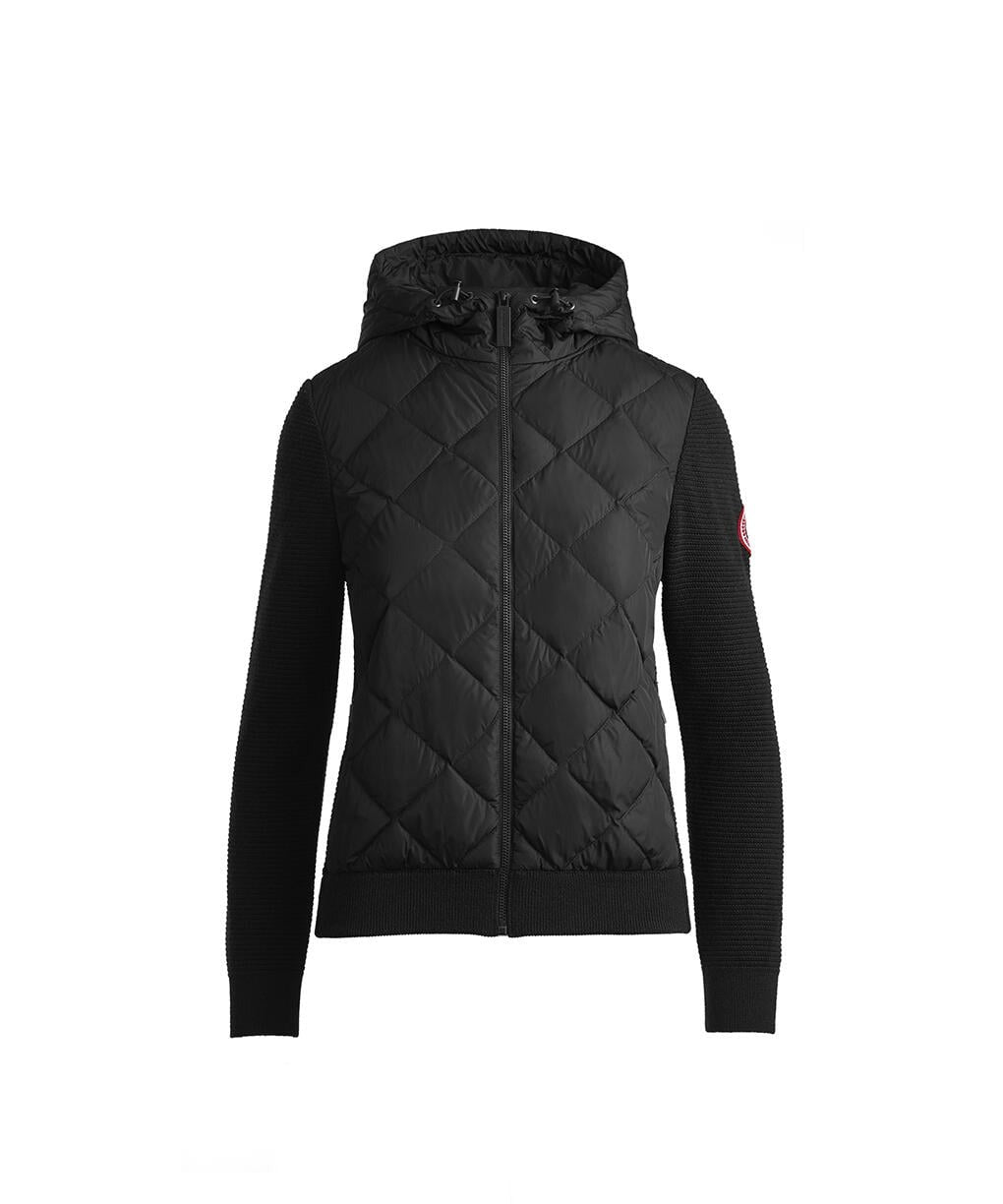 Hybridge Quilted Knit Hoody