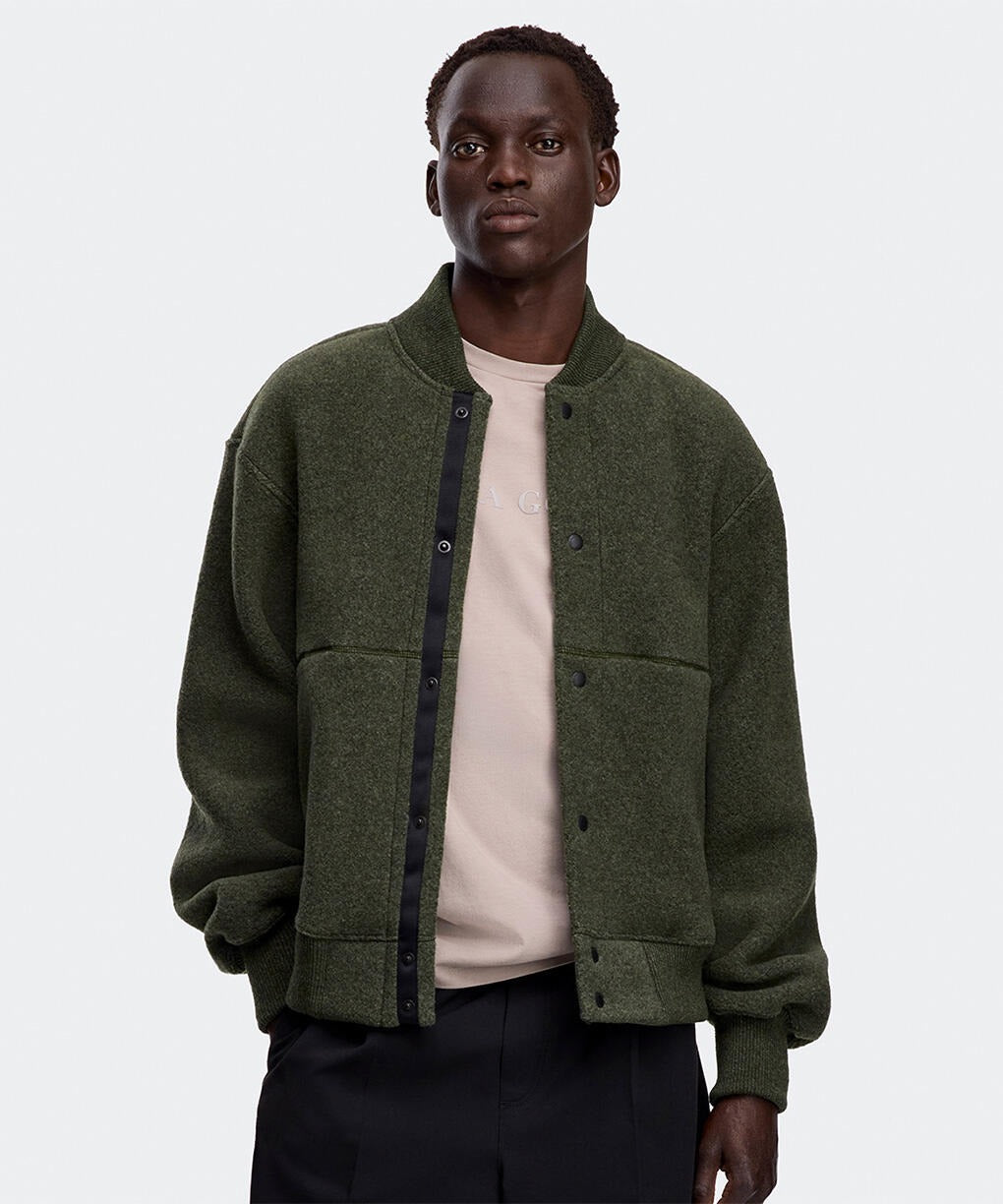 Hudson Fleece Bomber Black Label