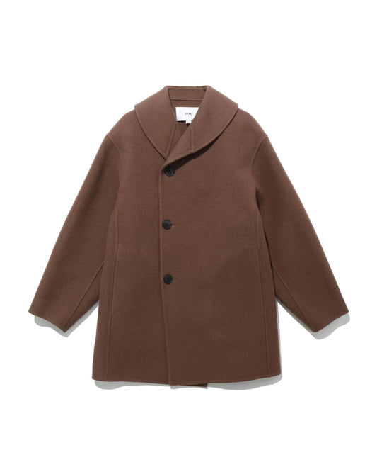DOUBLE FACE SHAWL COLLAR COAT 17546