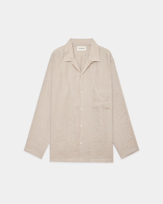 COMFORT FIT OPEN COLLAR SHIRT