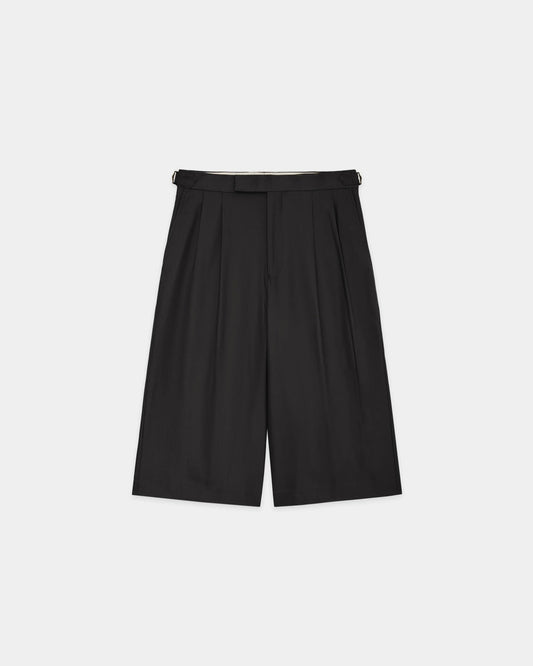 TWO TUCK CROPPED TROUSERS