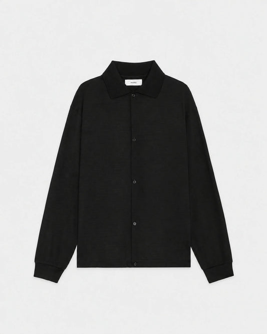 【PARKING別注】SHIRT CARDIGAN BLACK