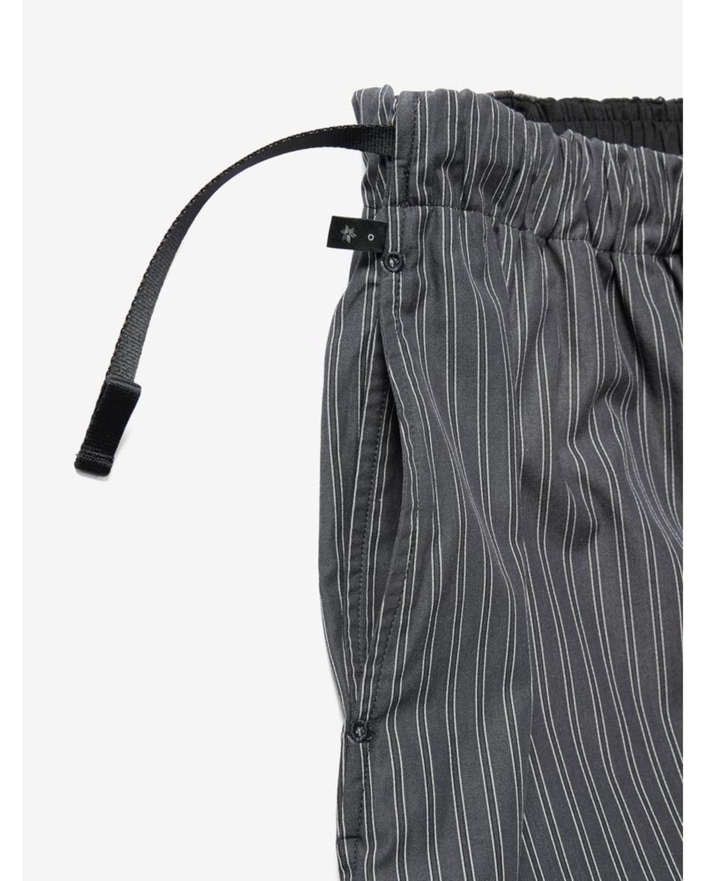 Reflective Striped Pants  DEEP CHARCOAL