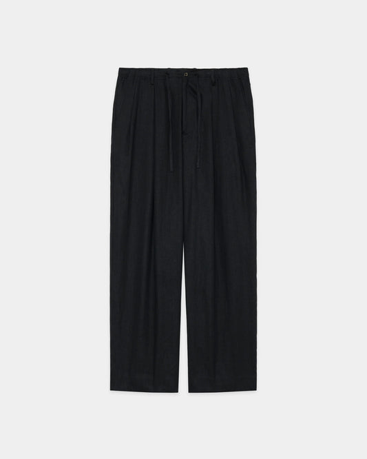 DOUBLE PLEATED EASY TROUSERS