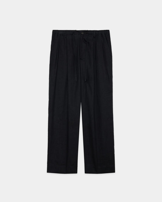 DOUBLE PLEATED EASY TROUSERS