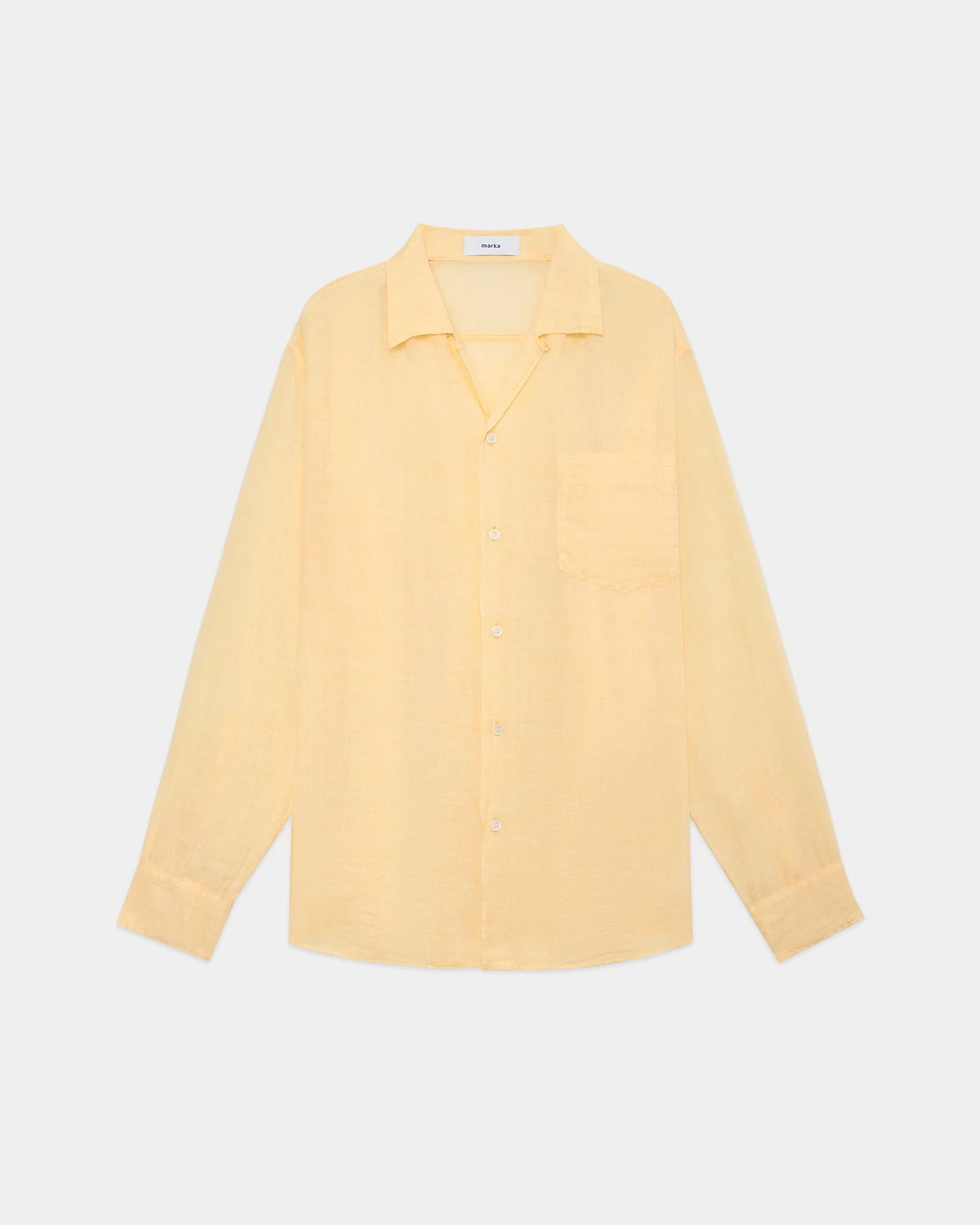 OPEN COLLAR L/S SHIRT