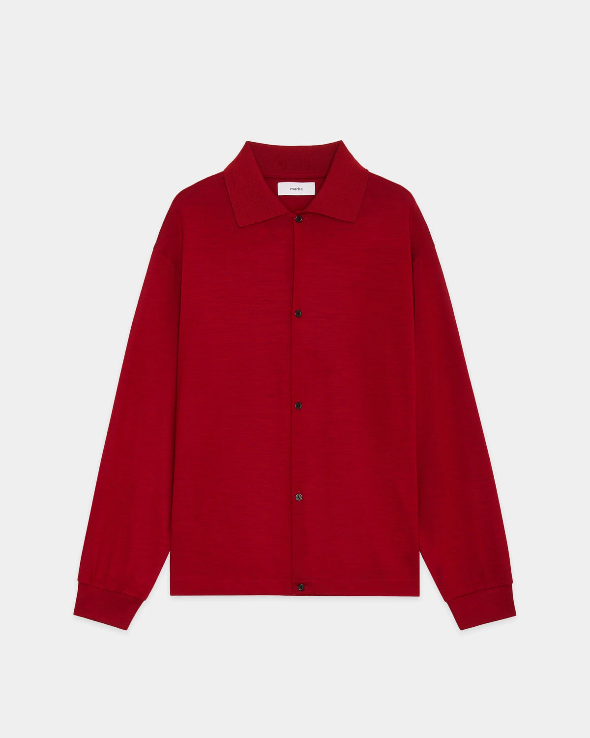 SHIRT CARDIGAN RED