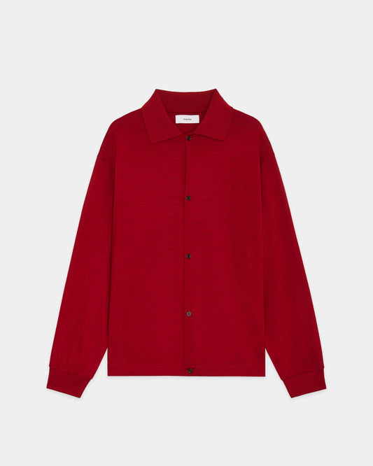 SHIRT CARDIGAN RED