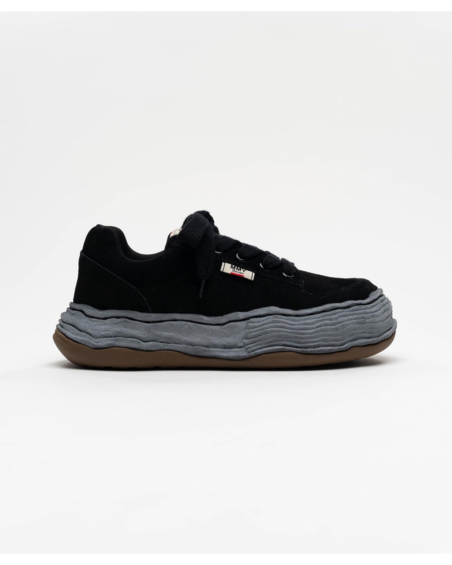 OLIVER suede  A16FW708  BLK/BLK