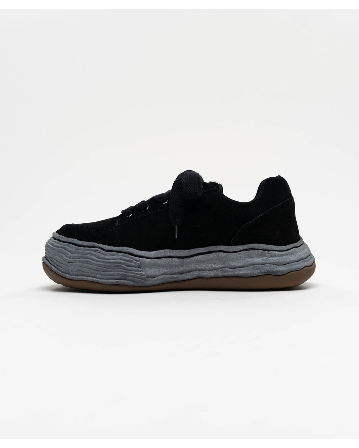 OLIVER suede  A16FW708  BLK/BLK