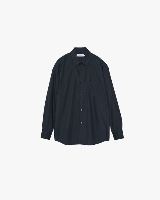 Broad Regular Collar Shirt NAVY