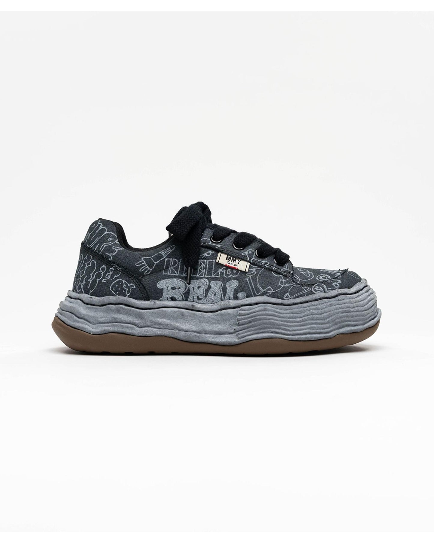OLIVER graffitied  A16FW705  BLK/BLK