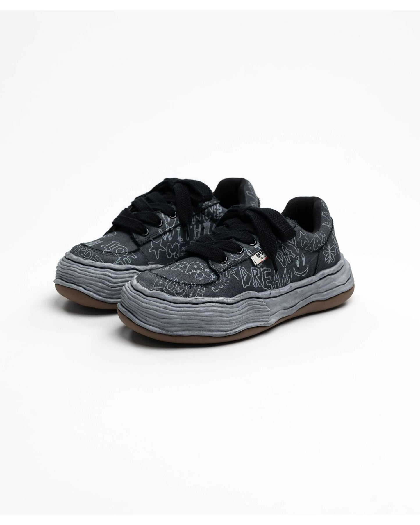 OLIVER graffitied  A16FW705  BLK/BLK