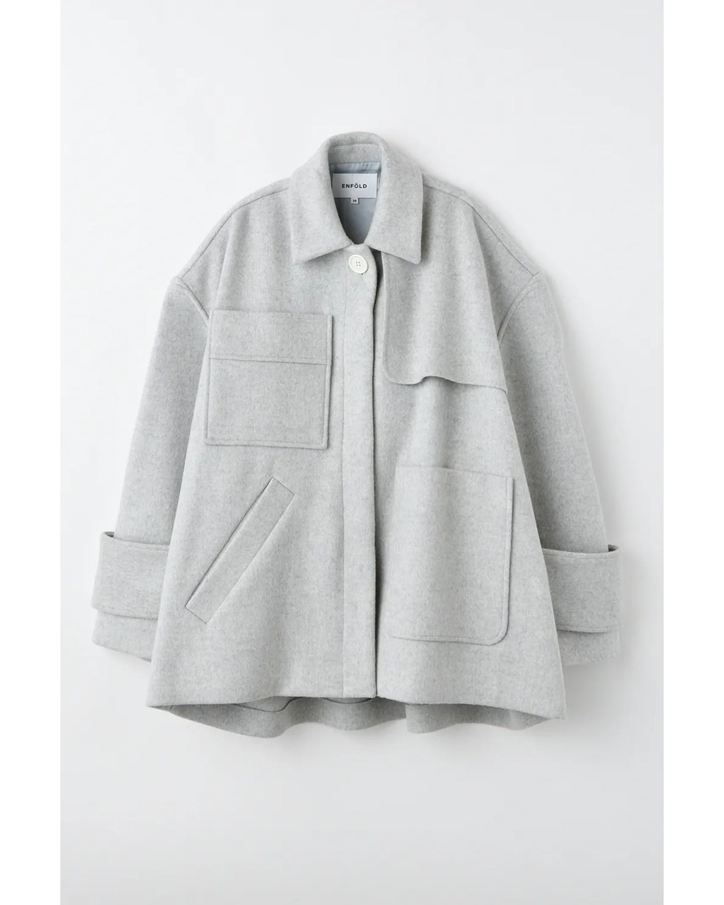 Beaver W/F Military ステンカラーコート