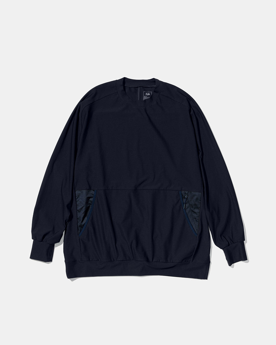 L/S SWEAT STRETCH CREW