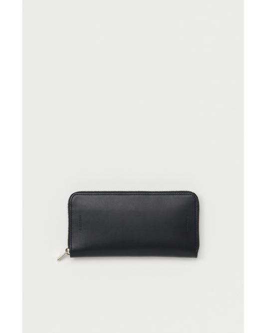long zip purse black