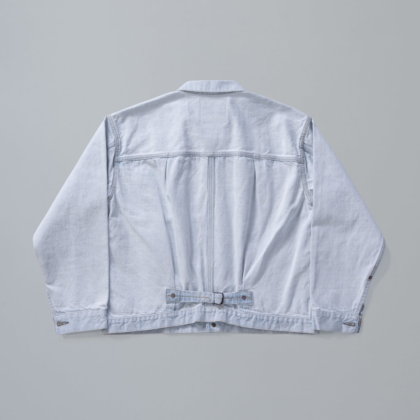 #023 LV T-BACK DENIM JACKET BLEACH