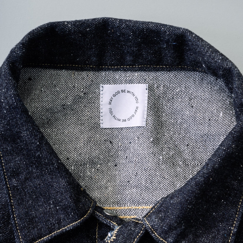 #003 CH DENIM JACKET ONE-WASHED