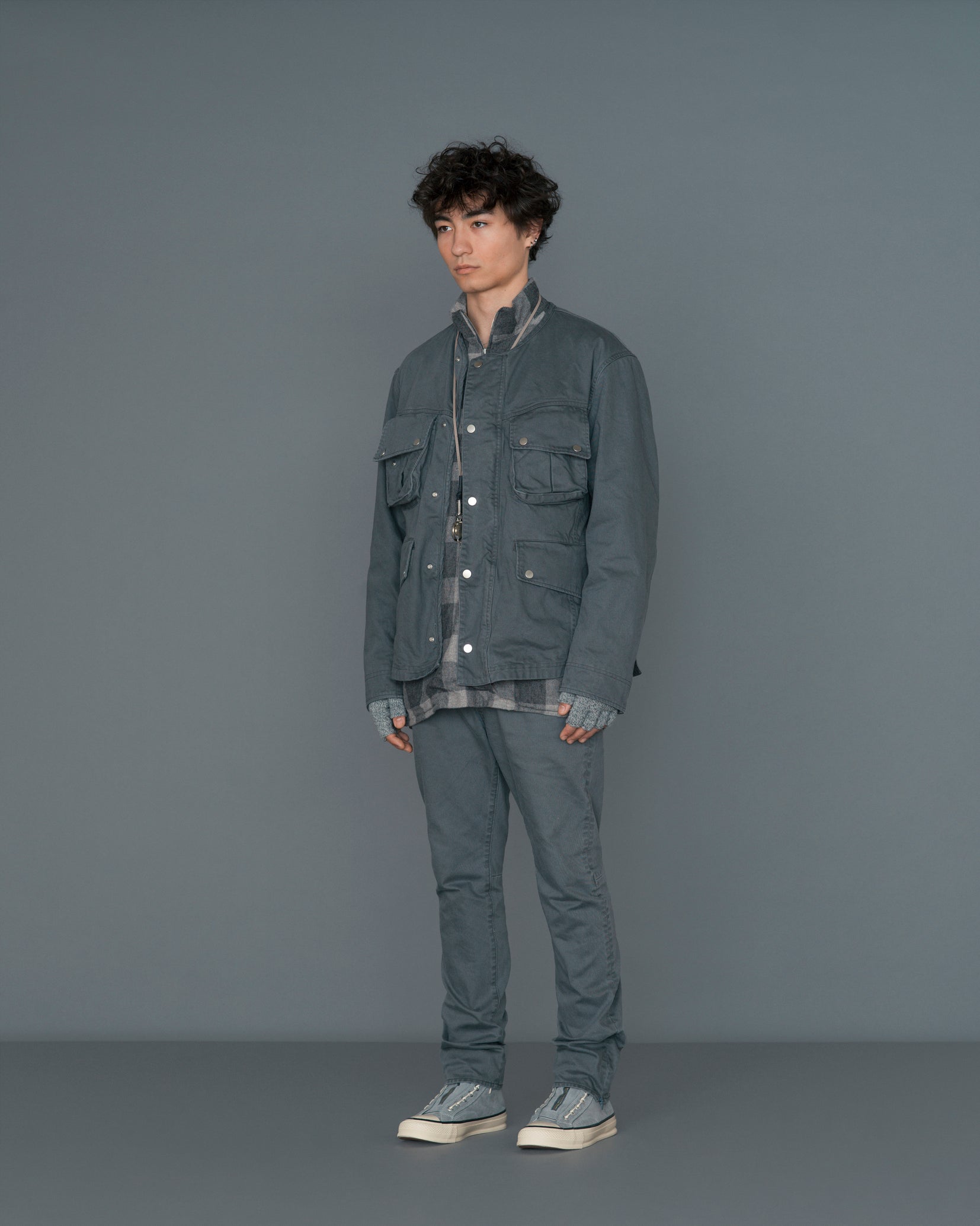 【ETRO】 CRAZYカラー パネル タイプライターCotton JACKET ETRO】 CRAZYカラー パネル タイプライターCotton JACKET ETRO