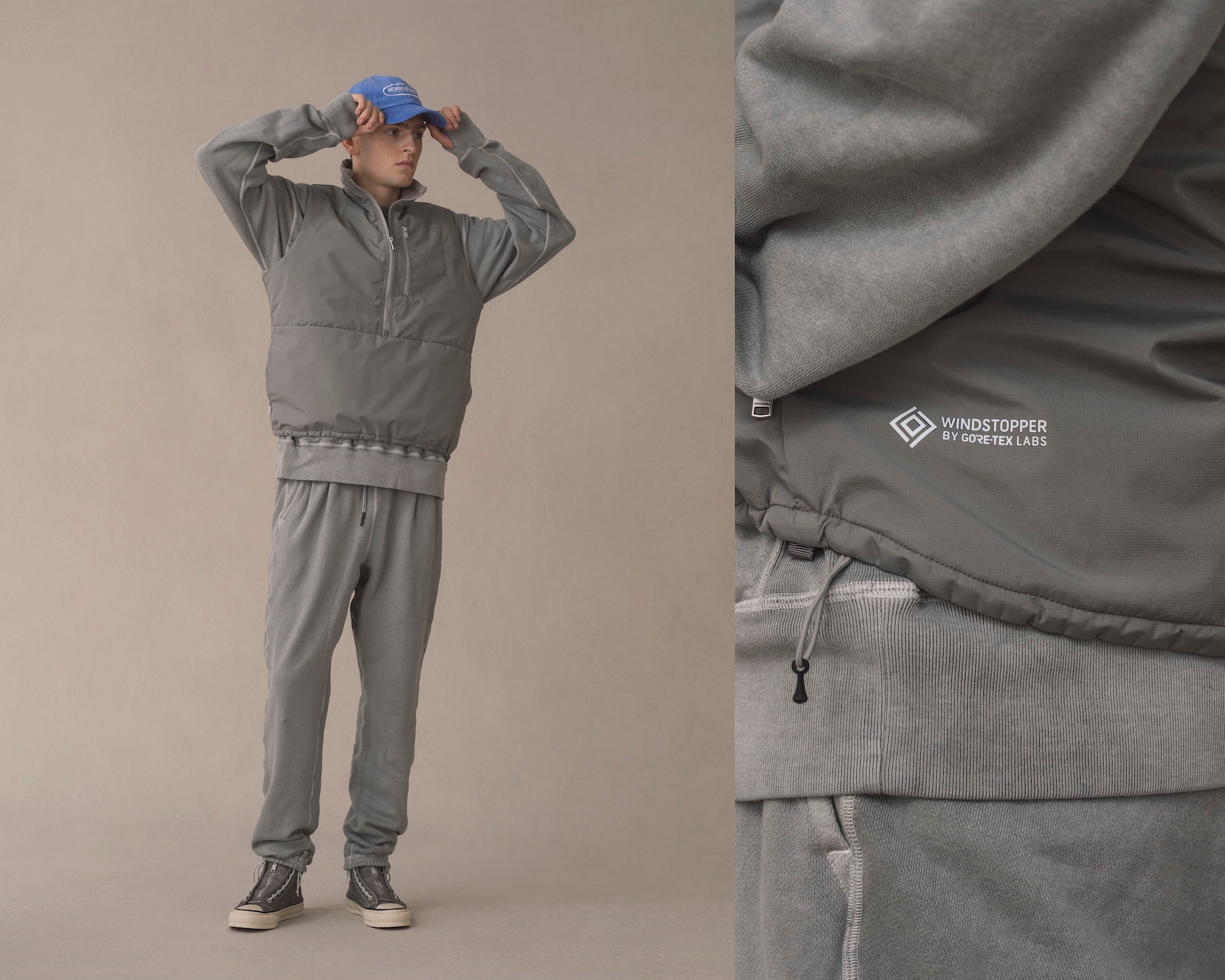 HIKER PULLOVER PUFF VEST POLYESTER MINI RIPSTOP WINDSTOPPER® 3L