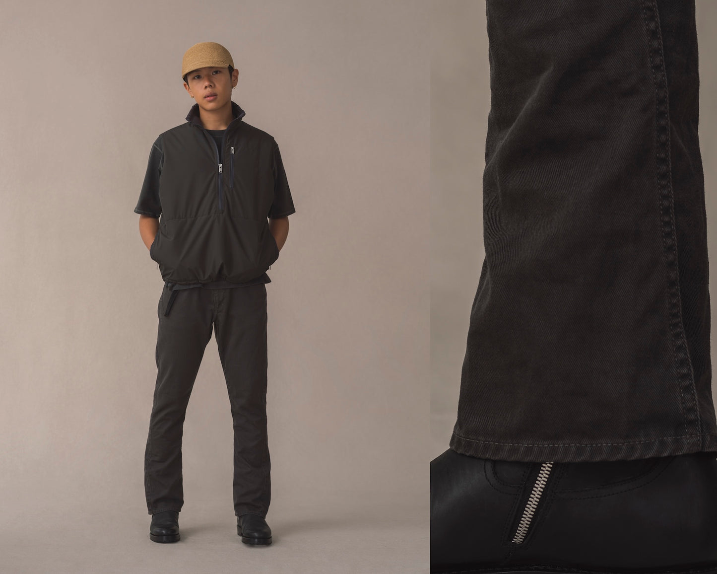 DWELLER 5P JEANS TP COTTON TWILL PIGMENT DYE