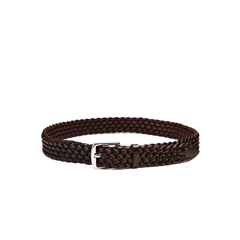 28mm Basket Weave Plaited Belt