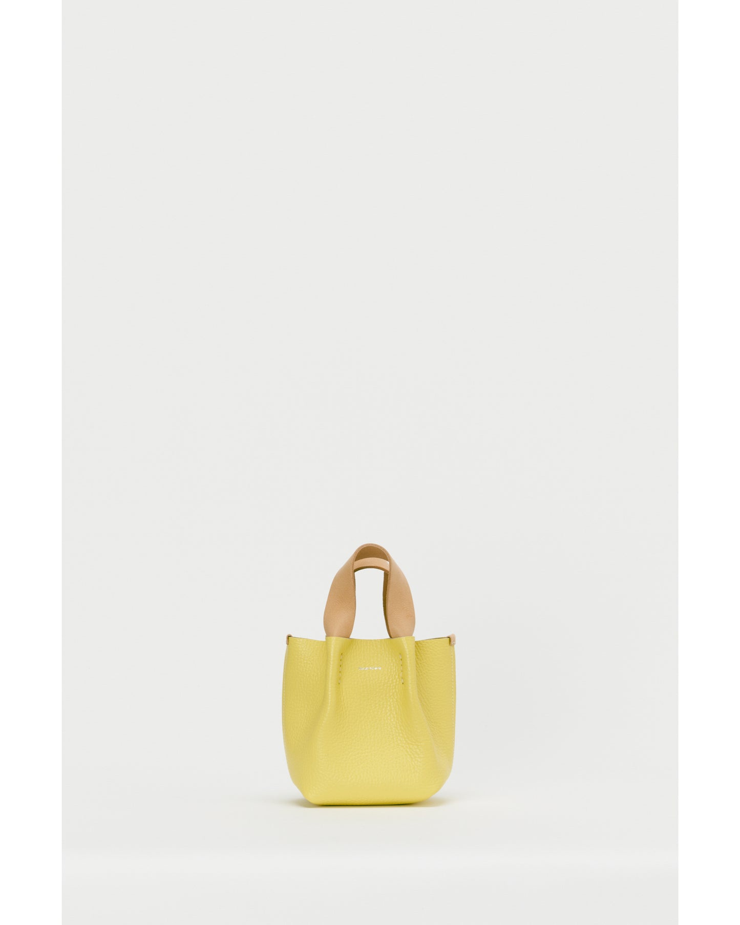 piano bag small cream yellow
