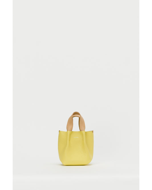 piano bag small cream yellow