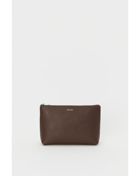 pouch M dark brown