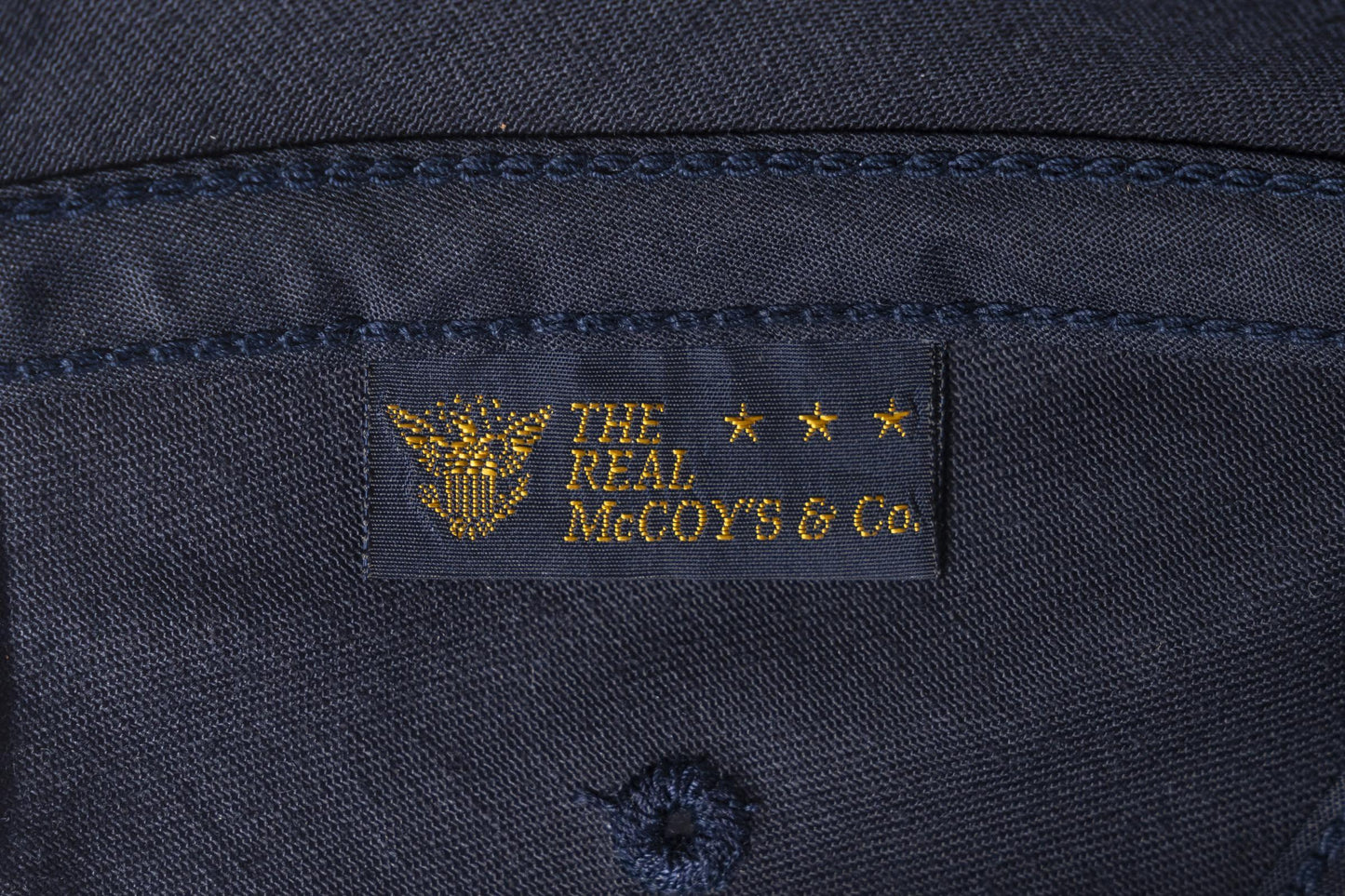 THE REAL McCOY'S LOGO BASEBALL CAP