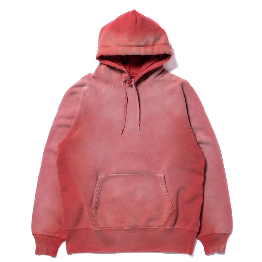9 OZ.RAGLAN HOODED SWEATSHIRT / FADED