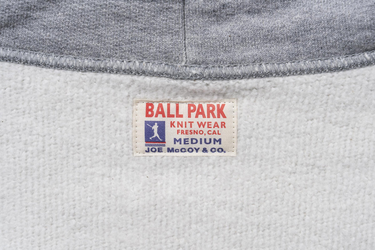 12 OZ. BALL PARK F/Z HOODED SWEATSHIRT
