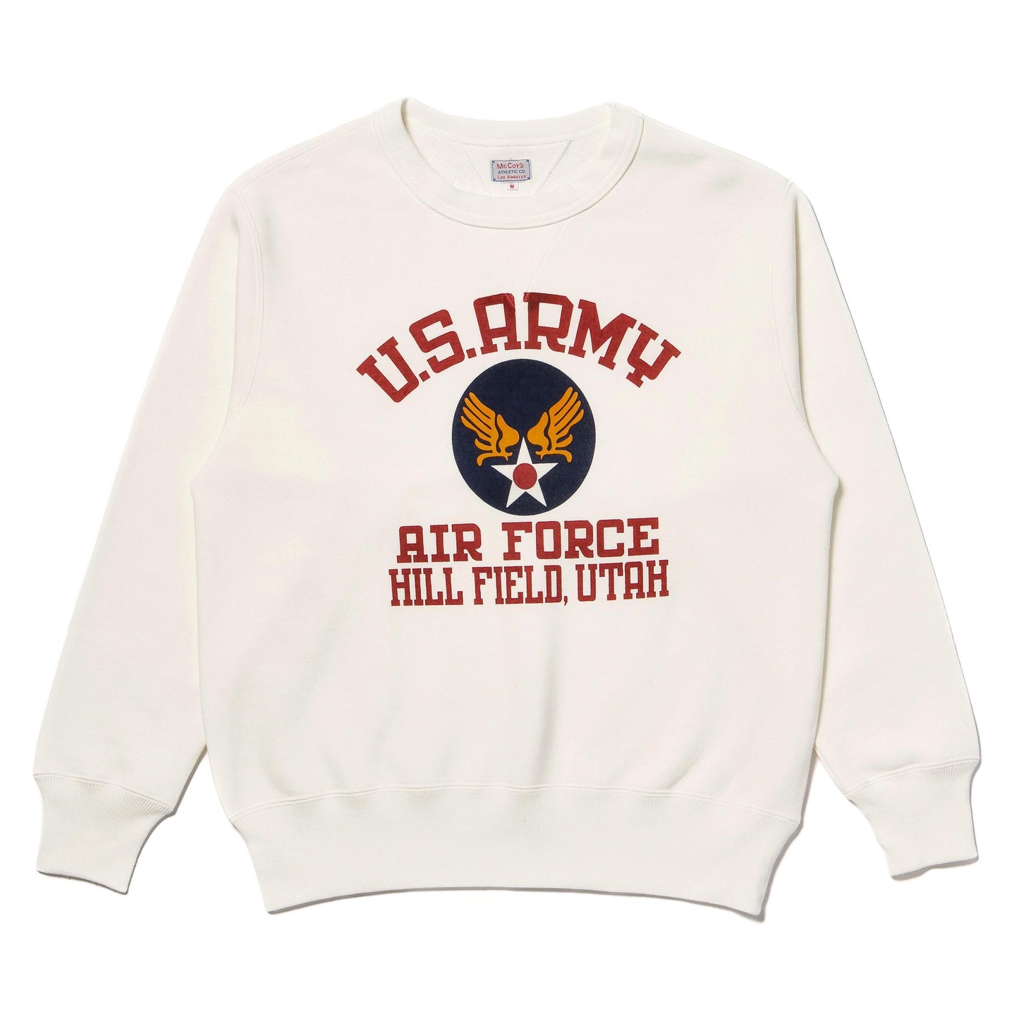MILITARY PRINT SWEATSHIRT U.S. ARMY AIR FORCE, HILL FIELD