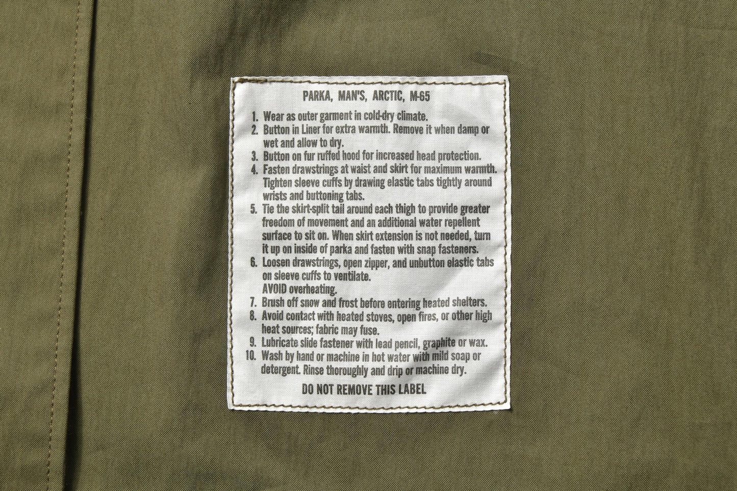 PARKA, MAN'S M-65