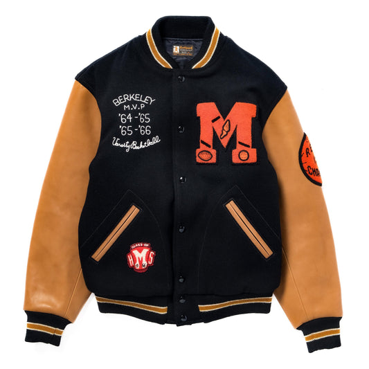 WOOL VARSITY JACKET / BULLDOGS