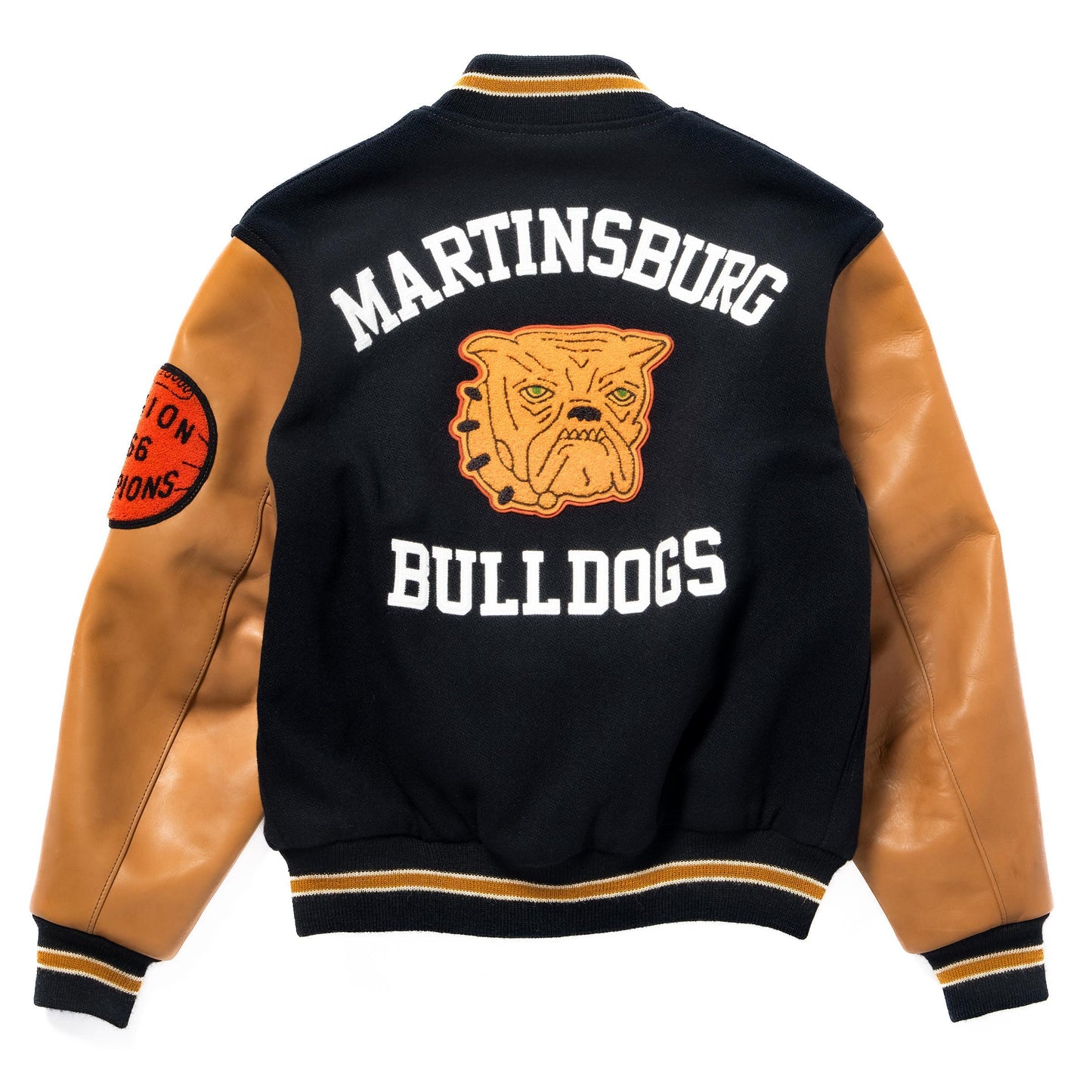 WOOL VARSITY JACKET / BULLDOGS