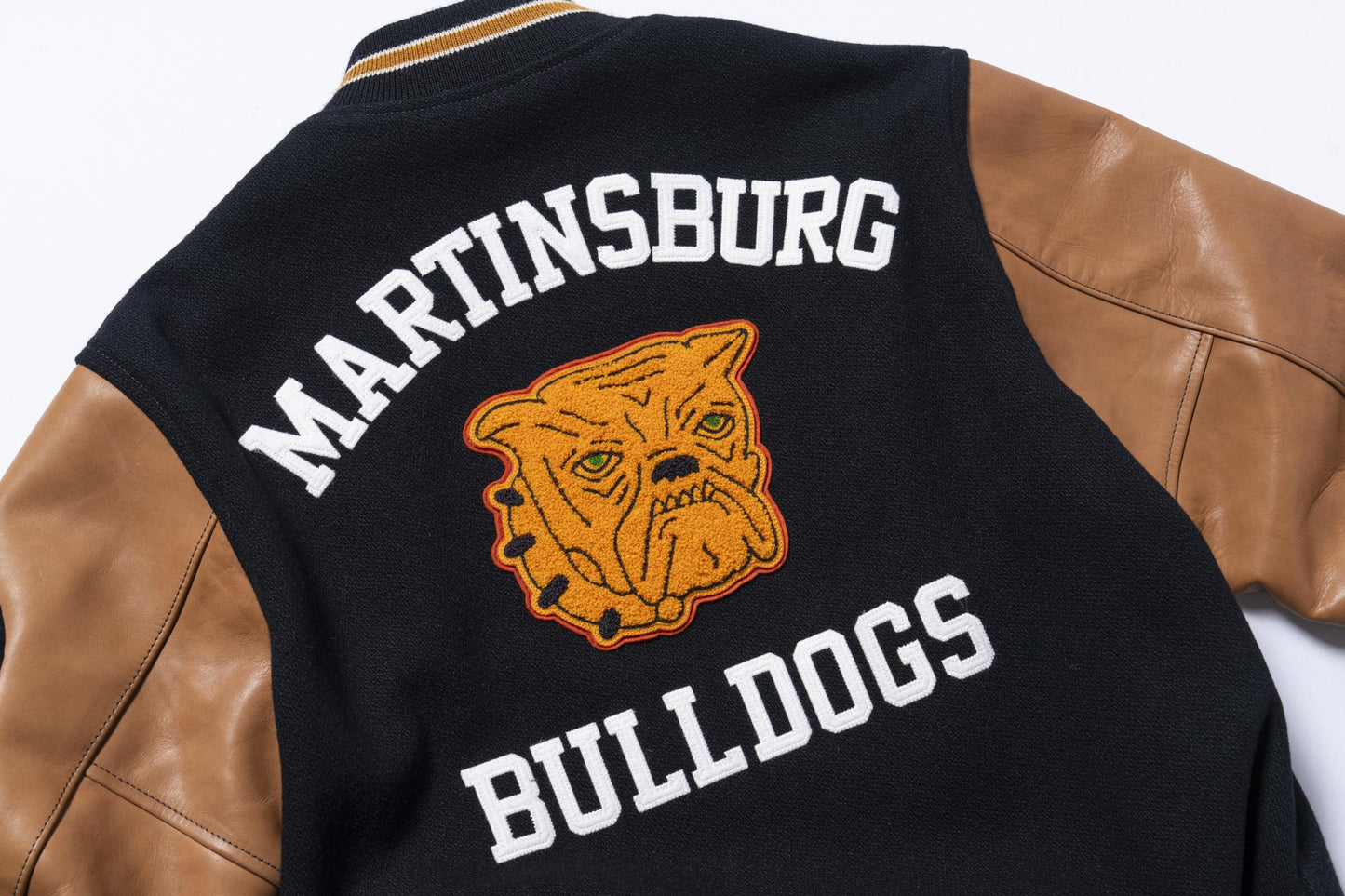 WOOL VARSITY JACKET / BULLDOGS