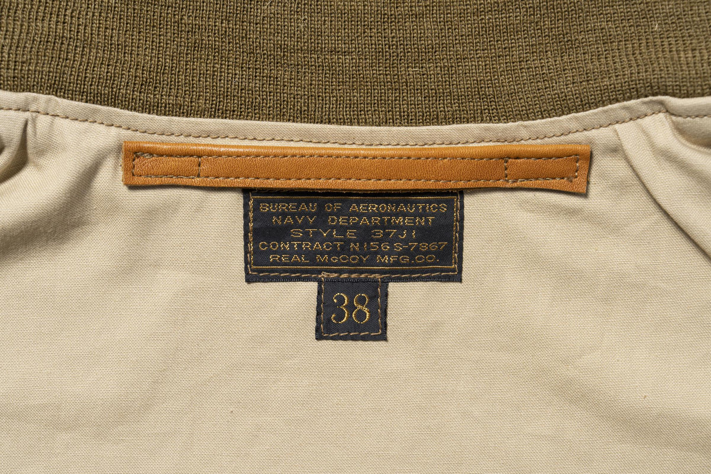 TYPE 37J1B REAL McCOY MFG.CO.