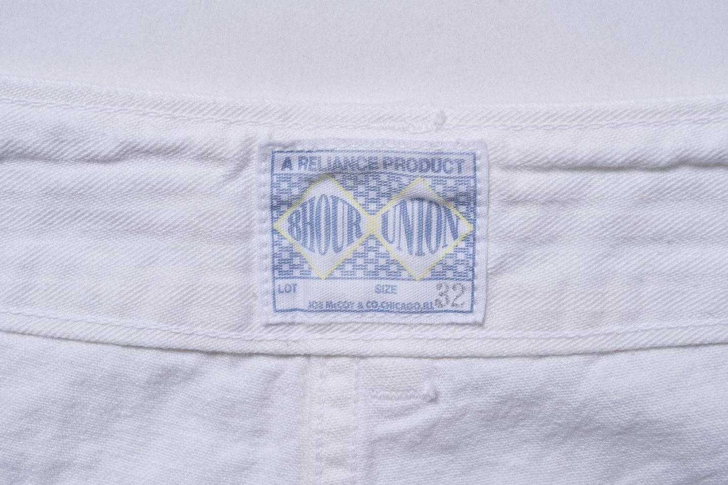 UTILITY TROUSERS / WHITE HBT