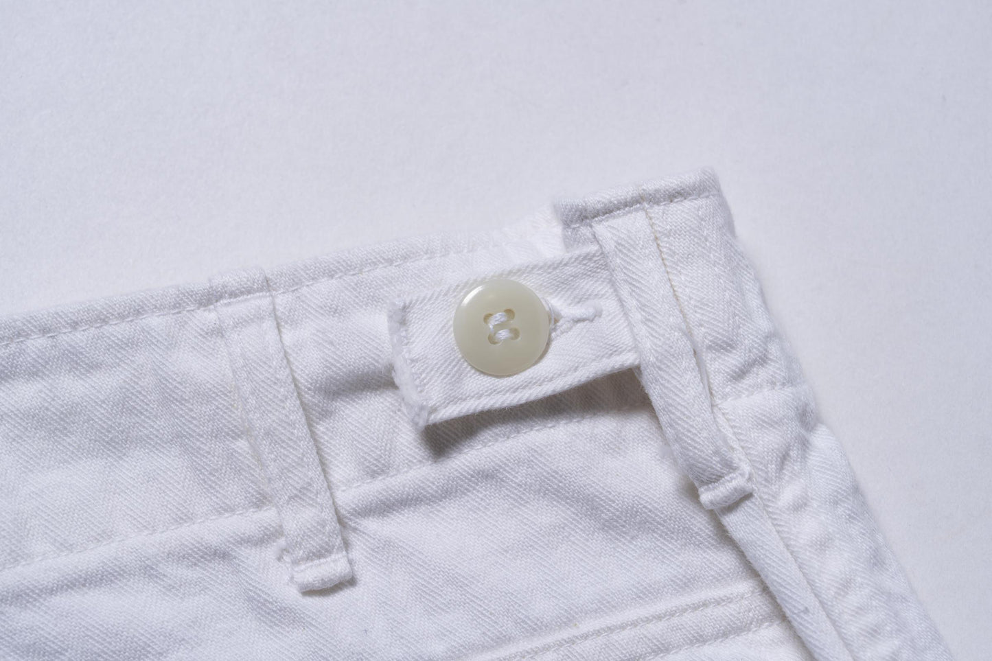 UTILITY TROUSERS / WHITE HBT