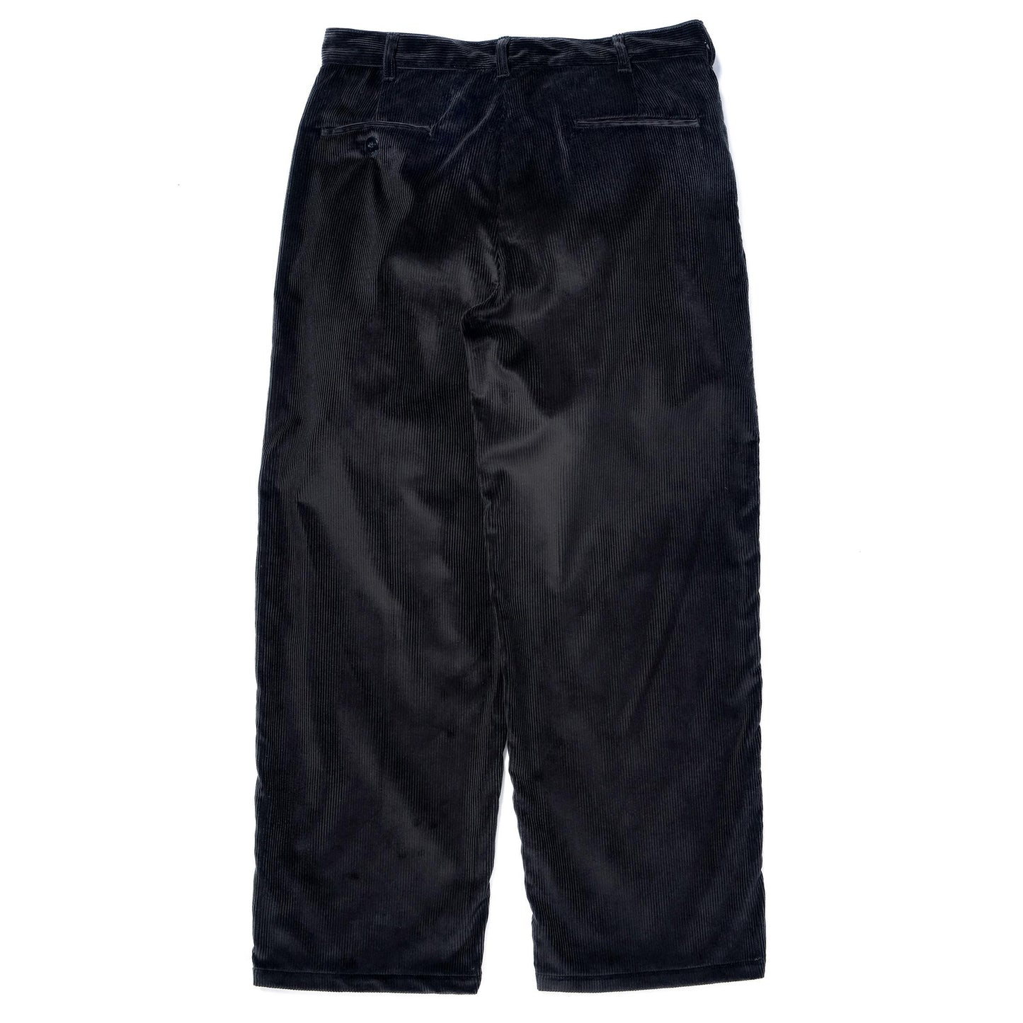 DOUBLE-PLEAT CORDUROY TROUSERS