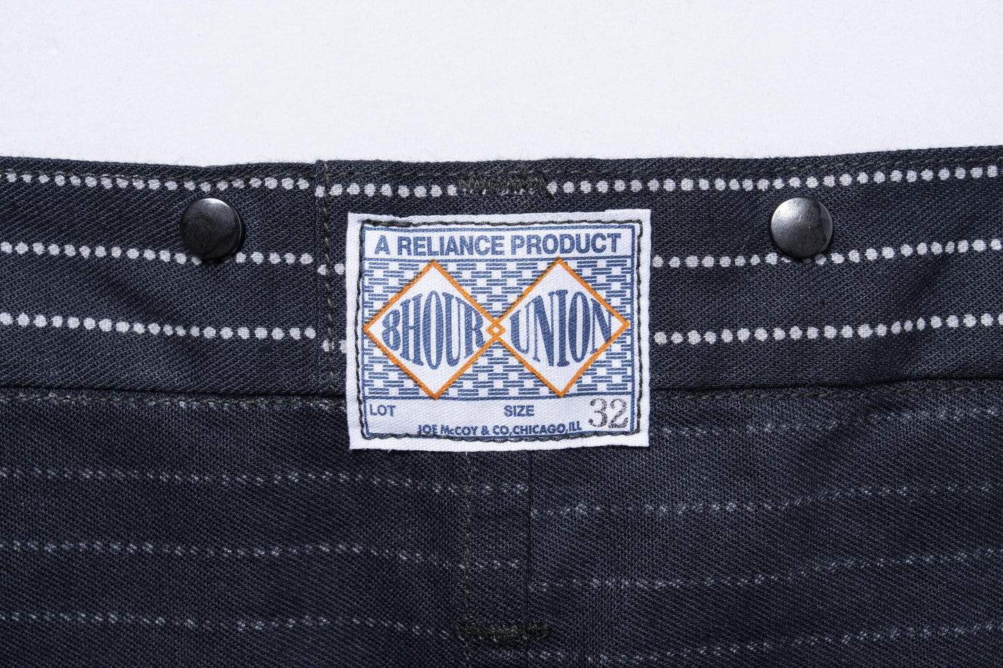 BLACK WABASH WORK TROUSERS