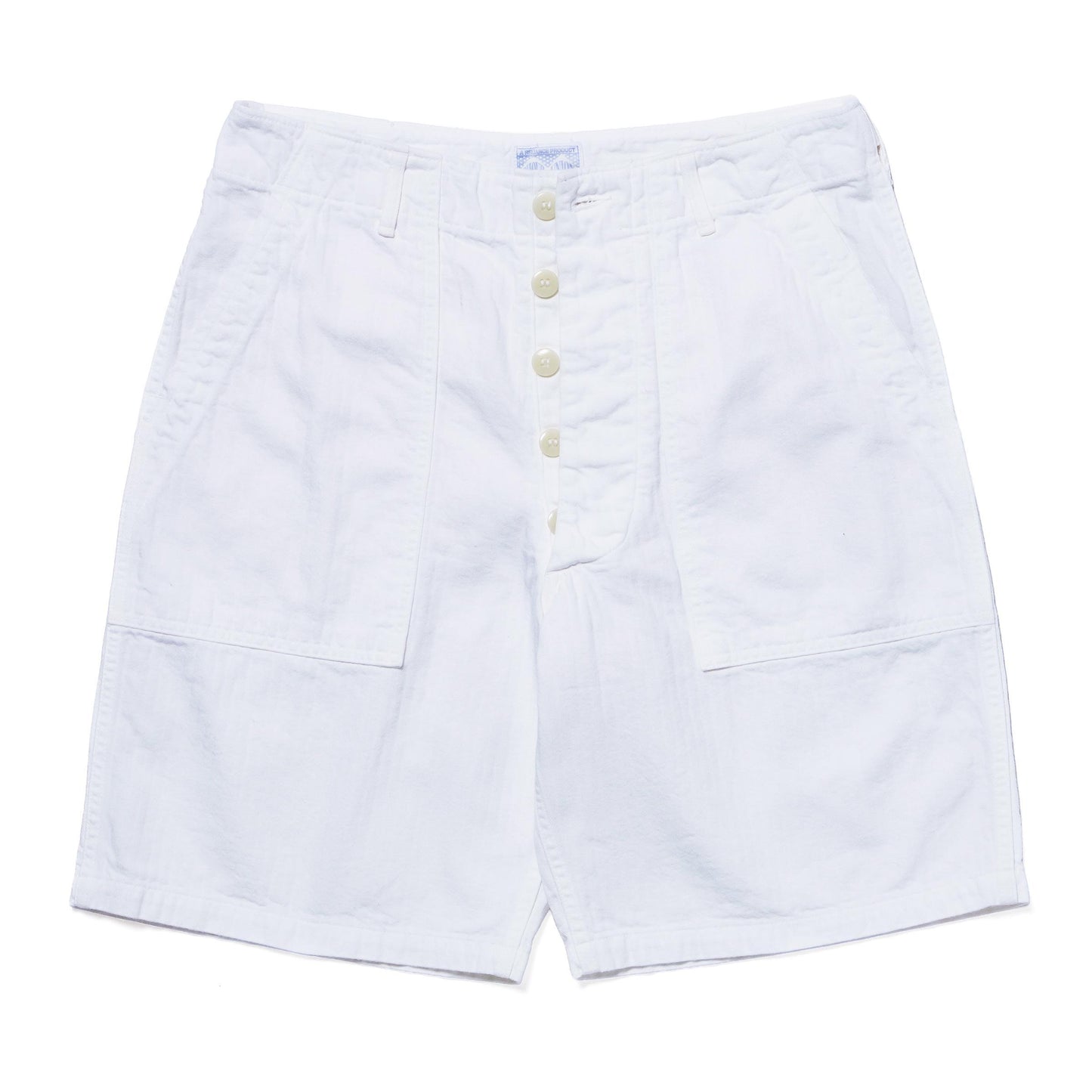 UTILITY SHORTS / WHITE HBT