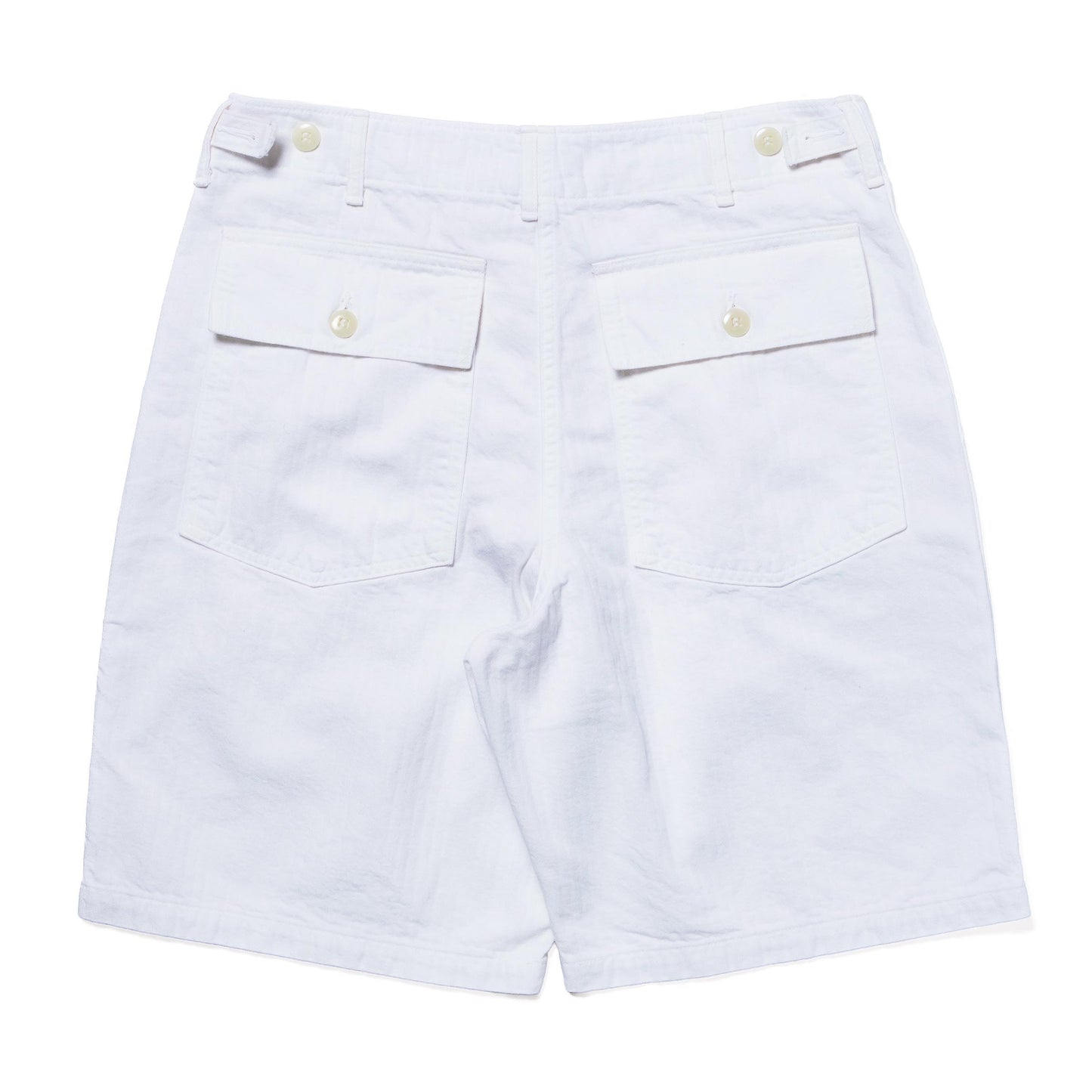 UTILITY SHORTS / WHITE HBT