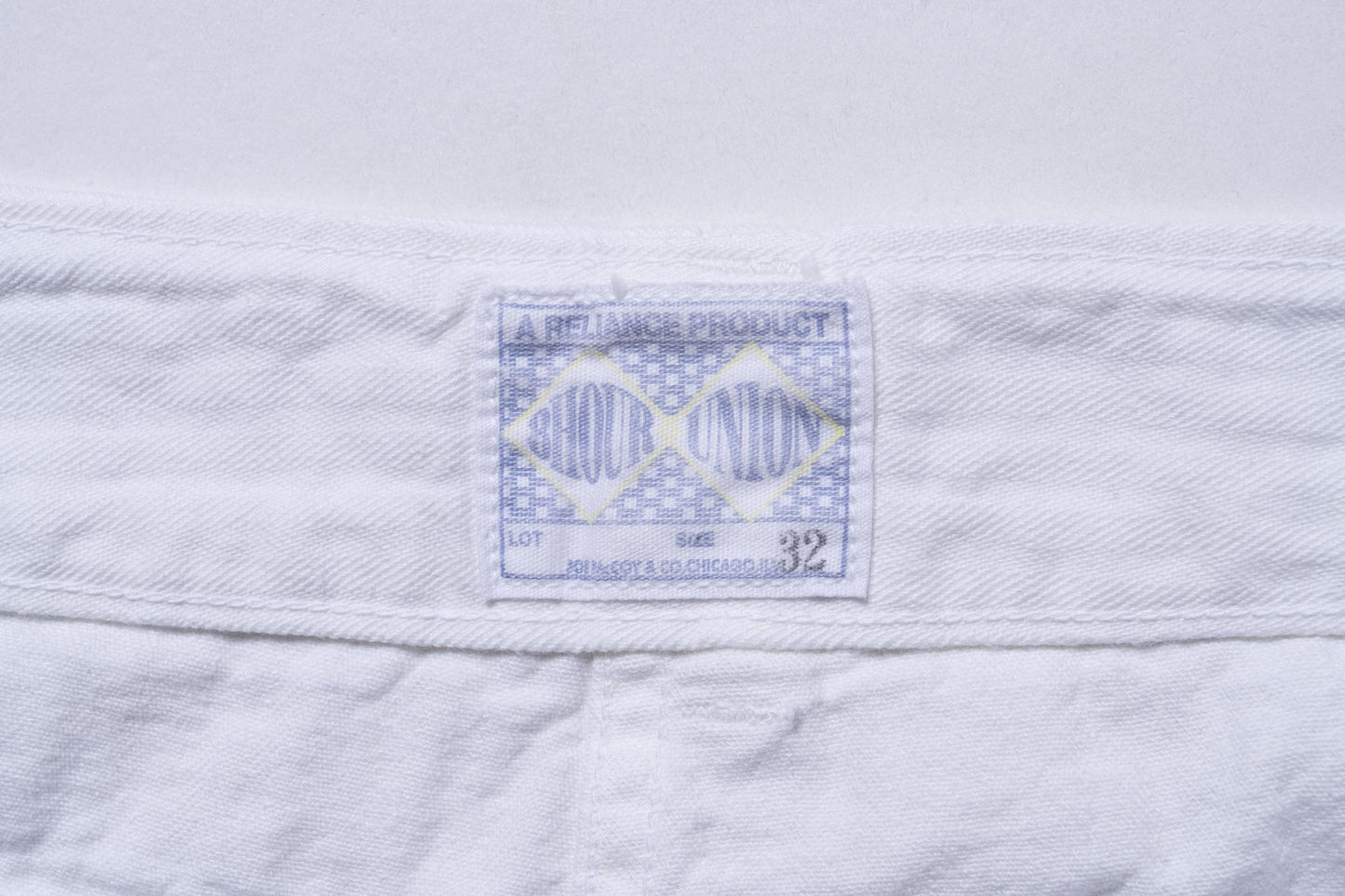 UTILITY SHORTS / WHITE HBT