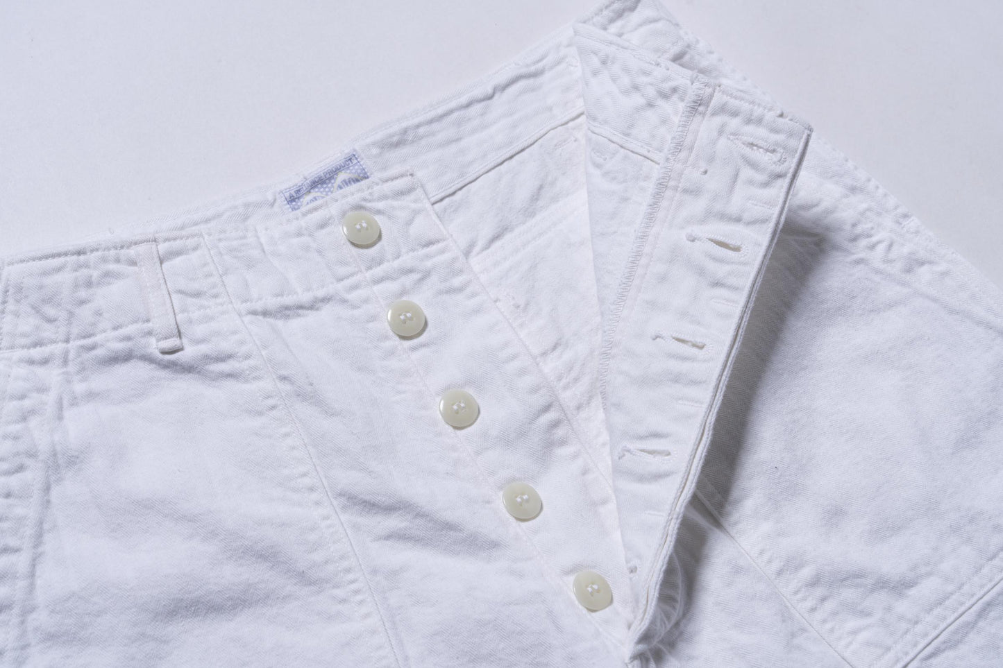 UTILITY SHORTS / WHITE HBT