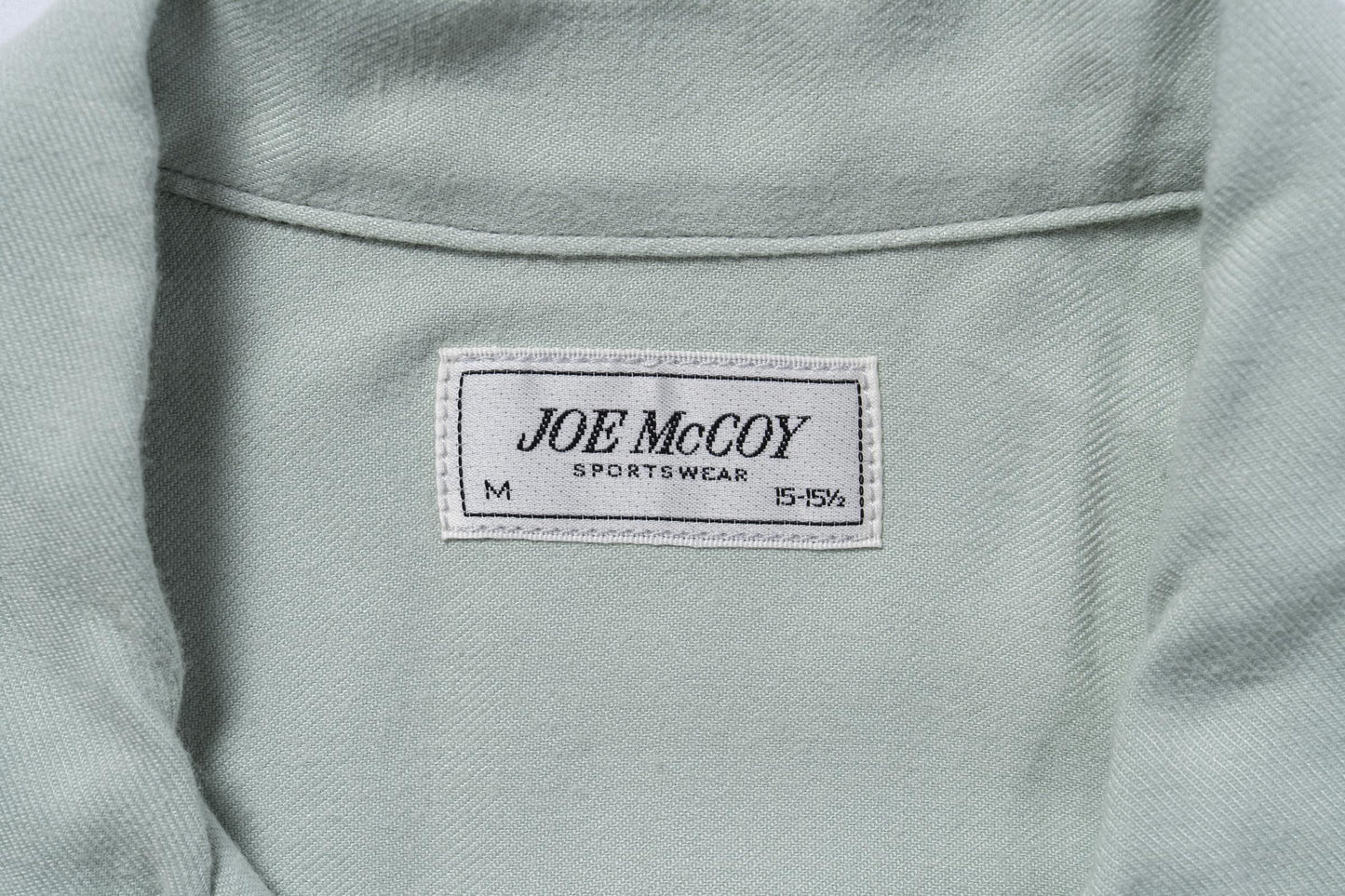 OPEN COLLAR RAYON SHIRT