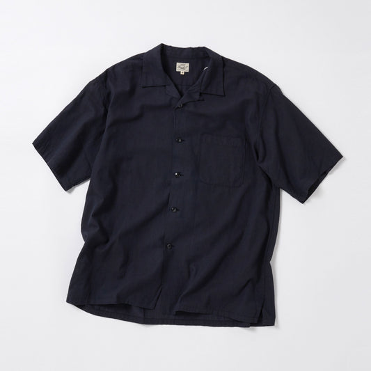 VAT DYE CHAMBRAY S/S OPEN SHIRT 39191