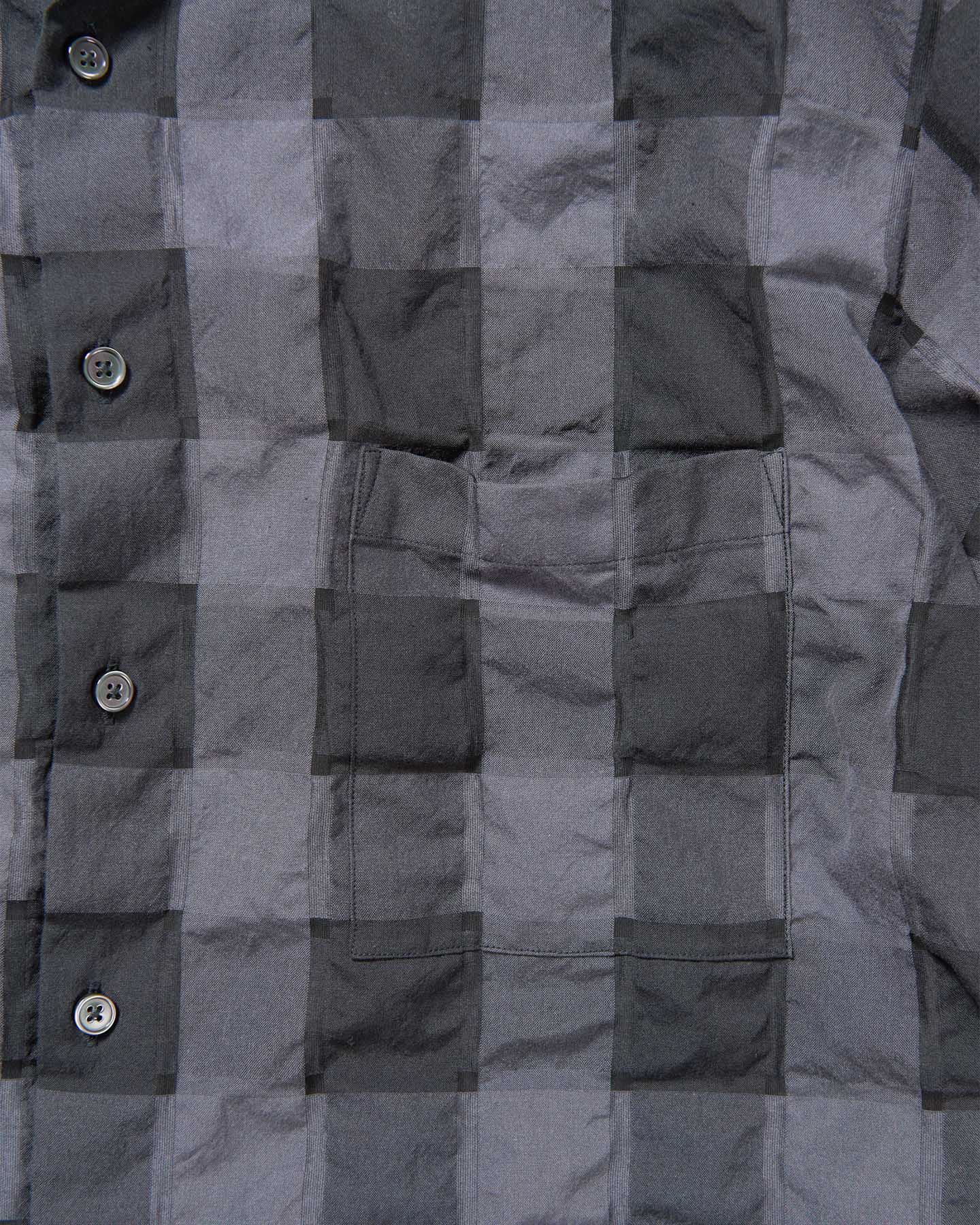 SHEER CHECK S/S SHIRT